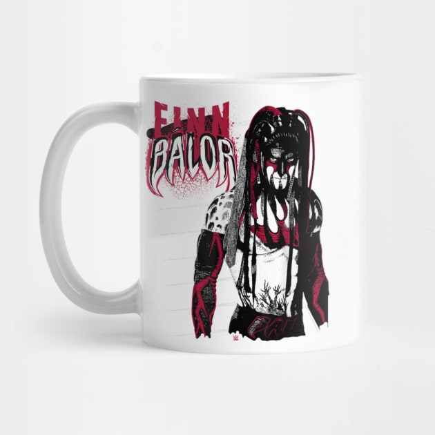 Finn Balor Black And Red by Holman